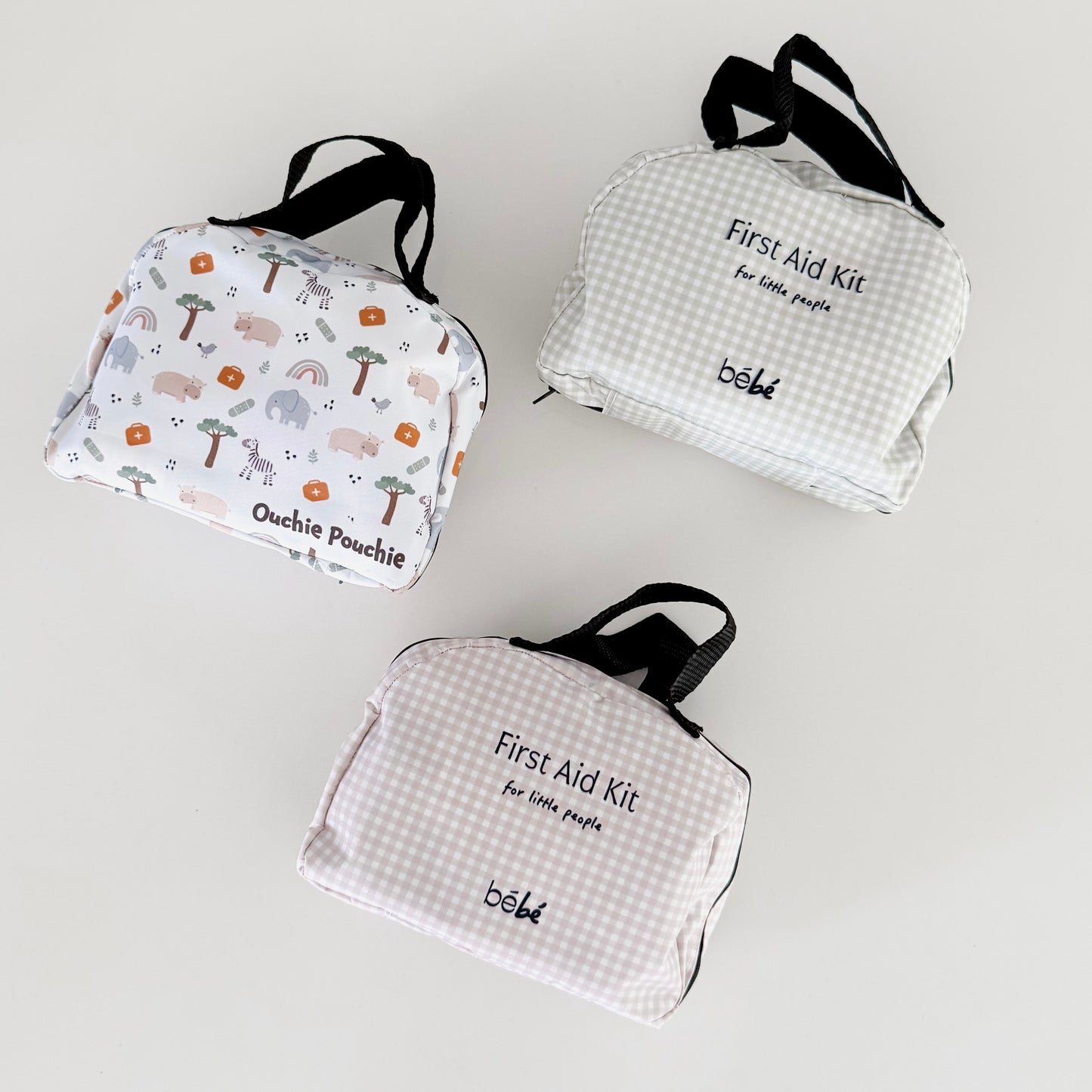 EMPTY Ouchie Pouch First Aid Bag + Content List