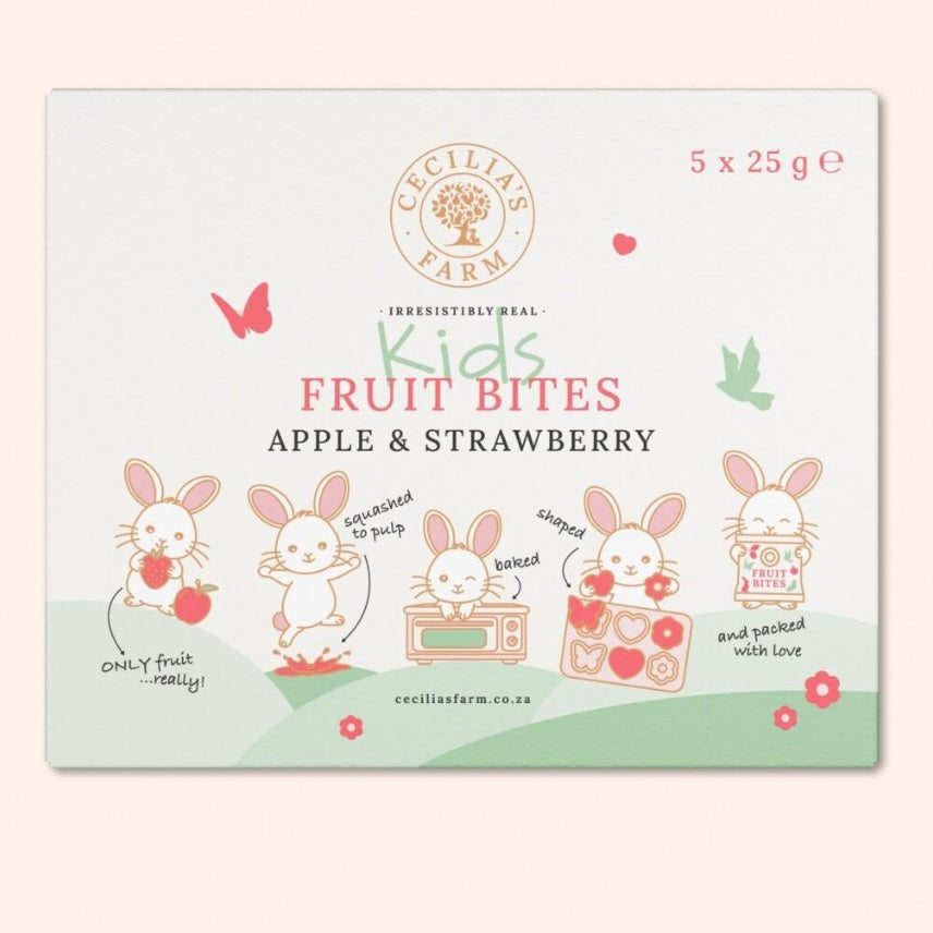 Cecilia’s Farm Kids Fruit Bites: Apple/Strawberry