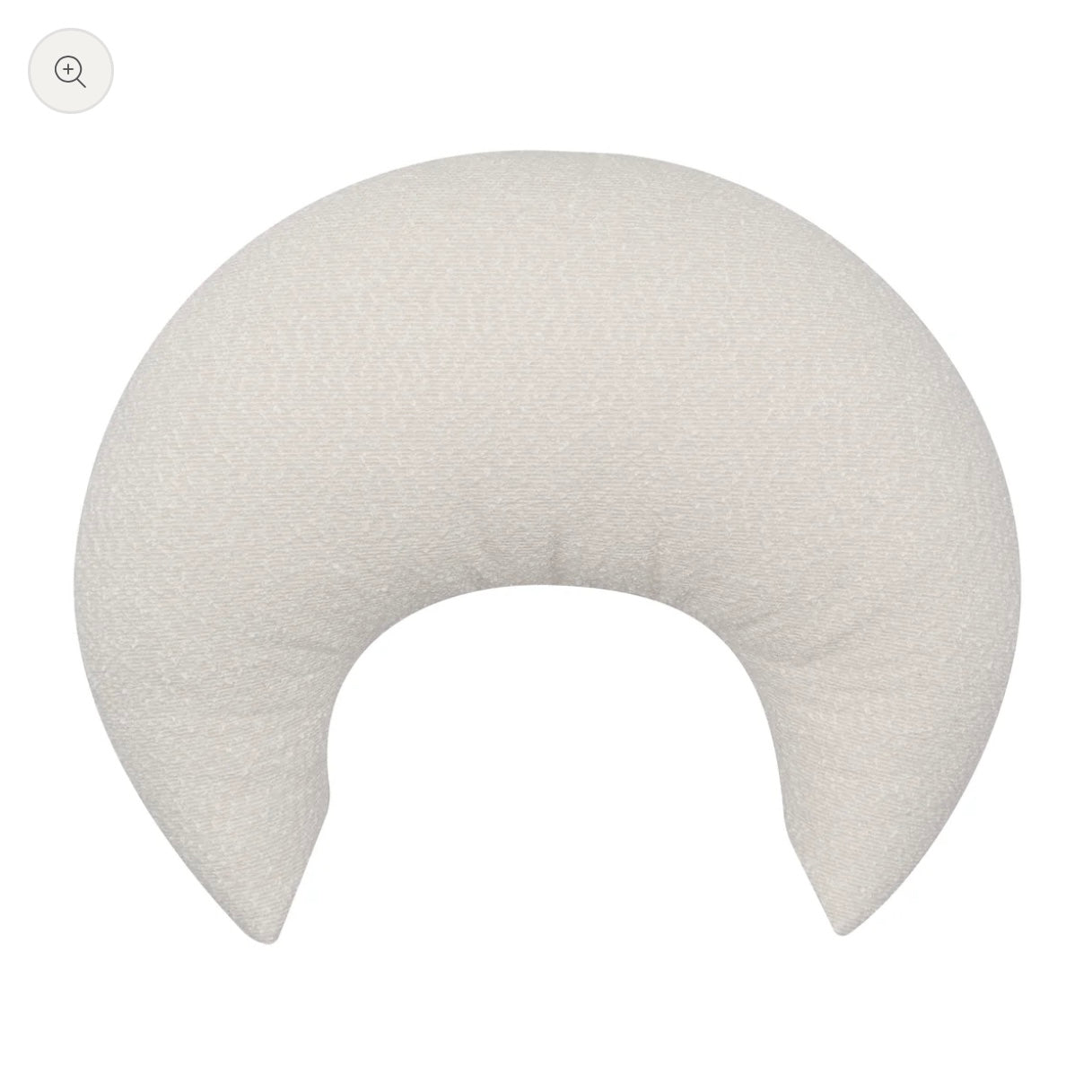 Ava & Bear - Crescent Nursing Cushion Boucle