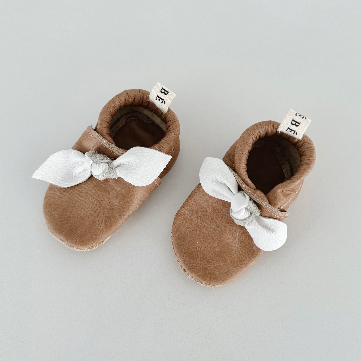 Leather Bows Shoes