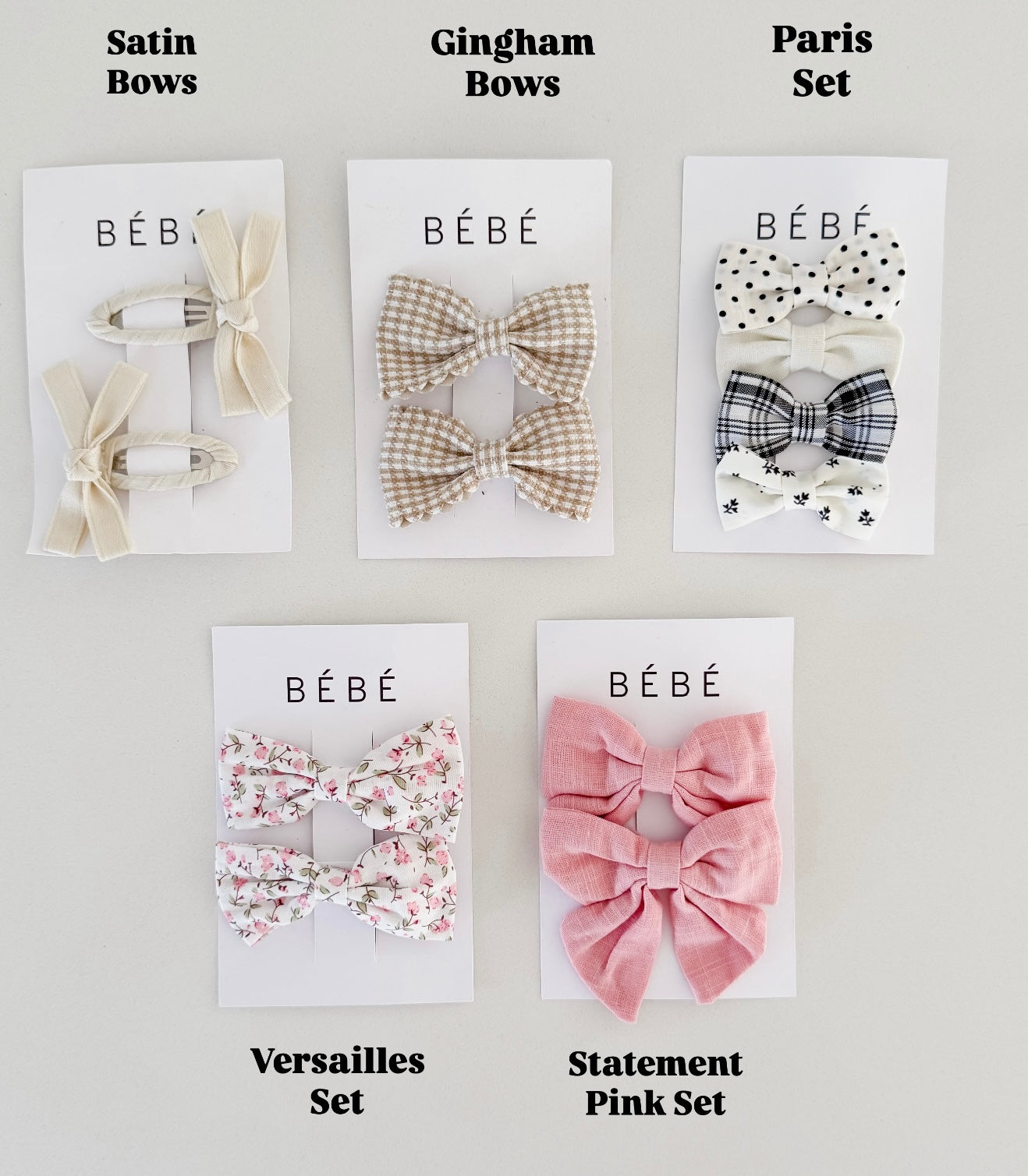Hair Accessories: Mini Set