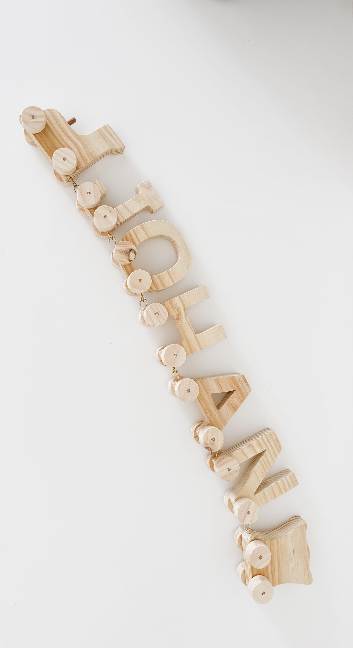 Grandpa's Toys: Keepsake Name Train