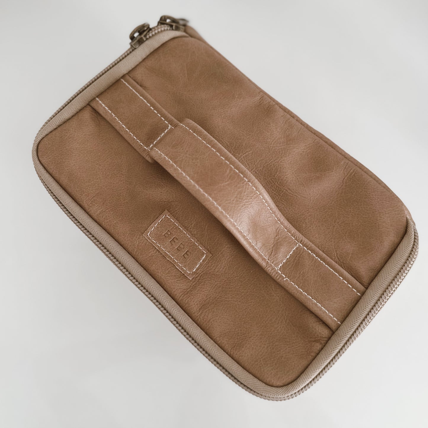 Leather Breastpump + Milk Bag