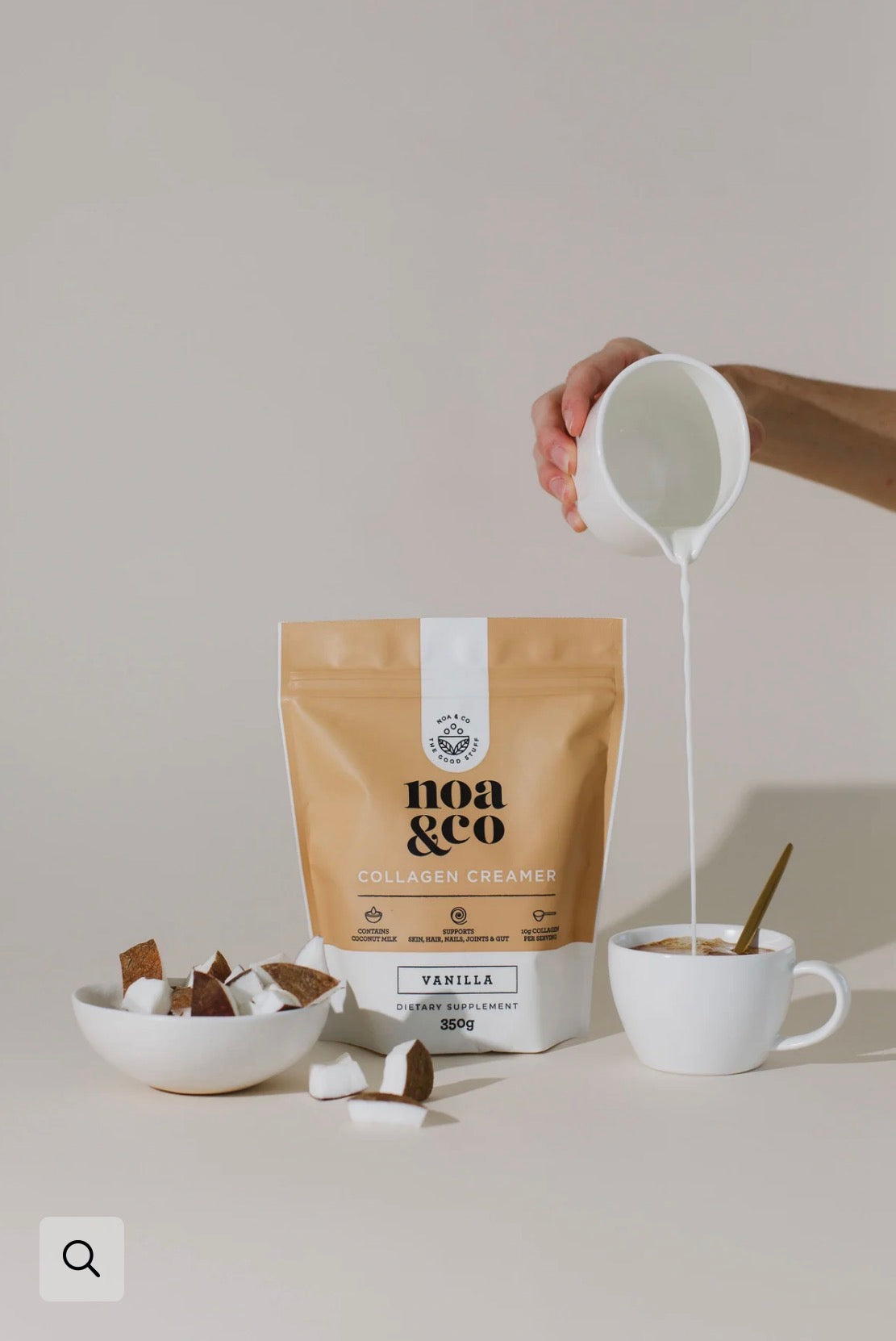 Noa & Co Vanilla Collagen Creamer