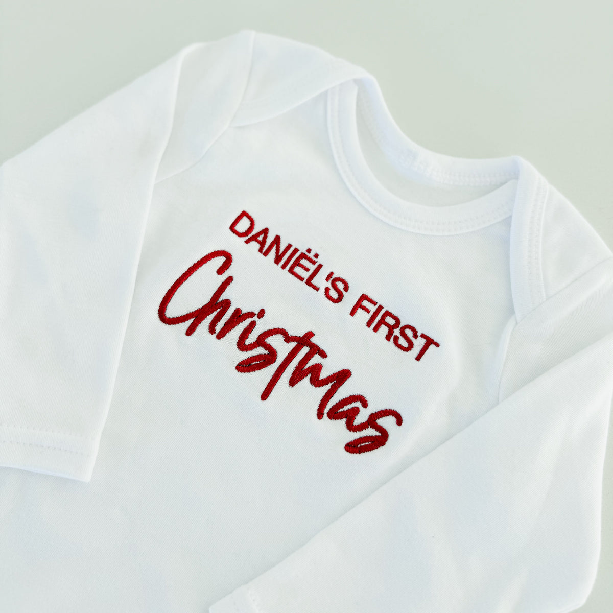 Christmas Babygrow (Customizable)