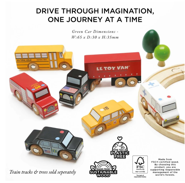 Le Toy Van - American Toy Car Set