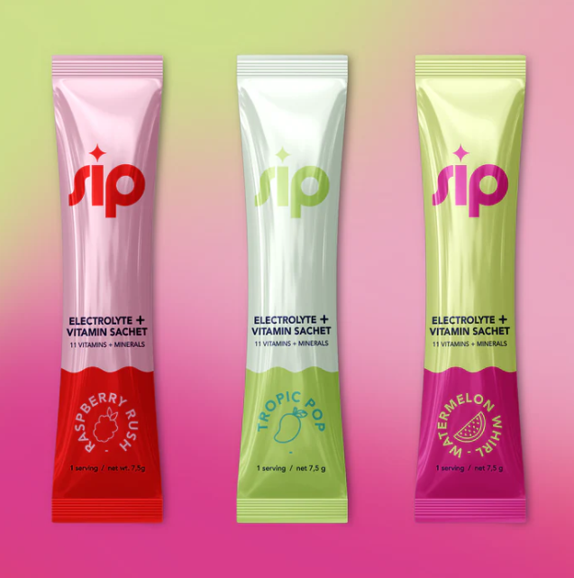 SIP Daily Electrolyte & Vitamin Sachets: Variety 2