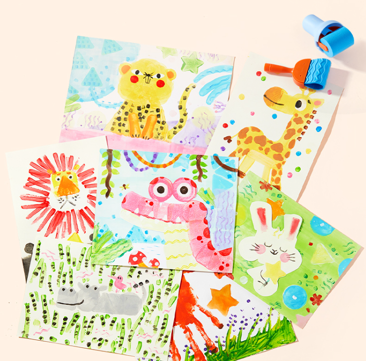Mideer - Finger Painting Tools Set
