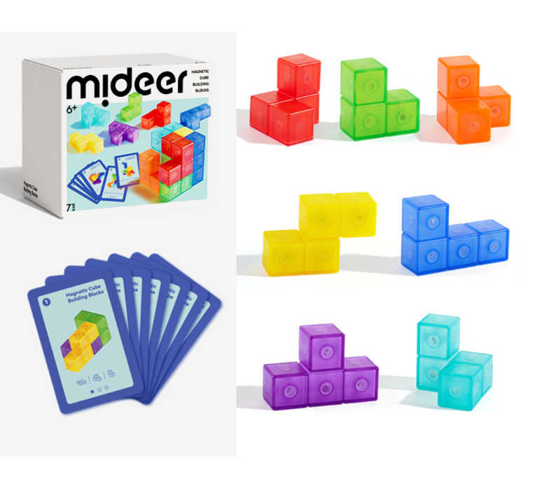 Mideer - Magnetic Cube Building Blocks