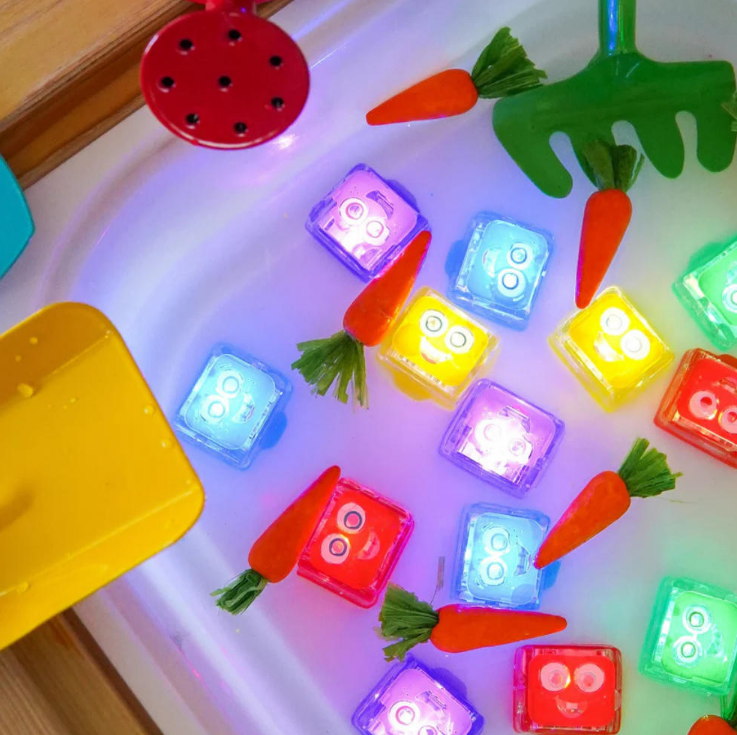 Glo Pals - Water Activated Light-Up Sensory Toys - Auto (6 Pack)
