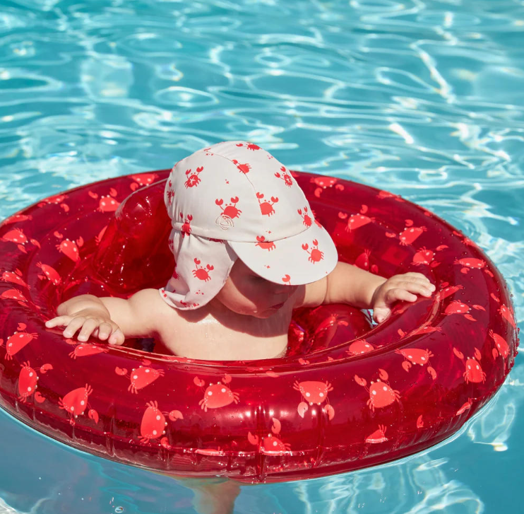 Swim Essentials: Baby Float/Swim Seat - Cozy Hearts