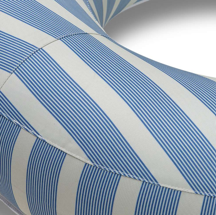 Swim Essentials: Swim Ring with Luxe Fabric Cover - Monaco 120cm