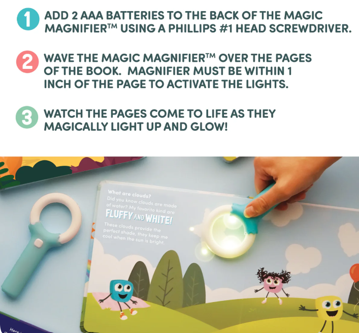 Glo Pals - Light-Up Library - Princess Ida & her Missing Magic Wand PRE-ORDER
