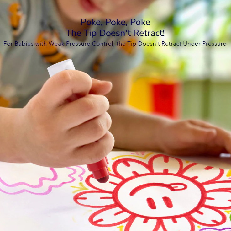 Mideer - Round-tip Washable Marker (24)