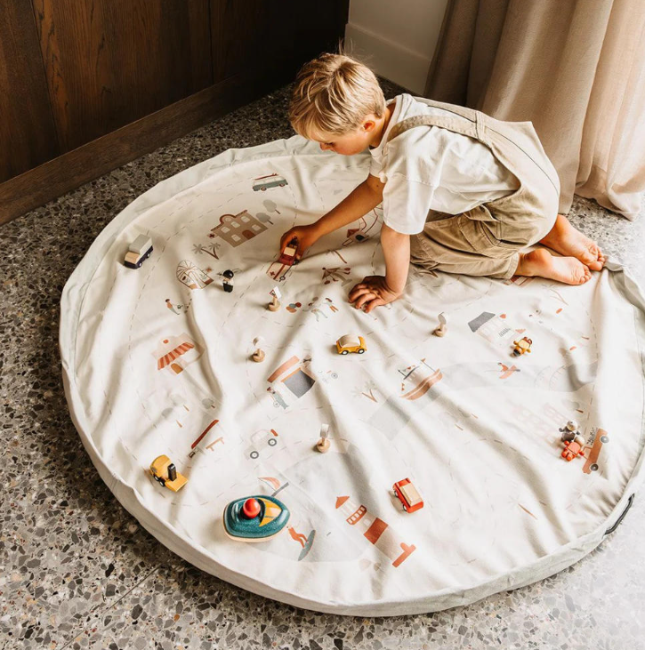Play&Go 3-in-1 Playmat & Toy Bag - Citymap