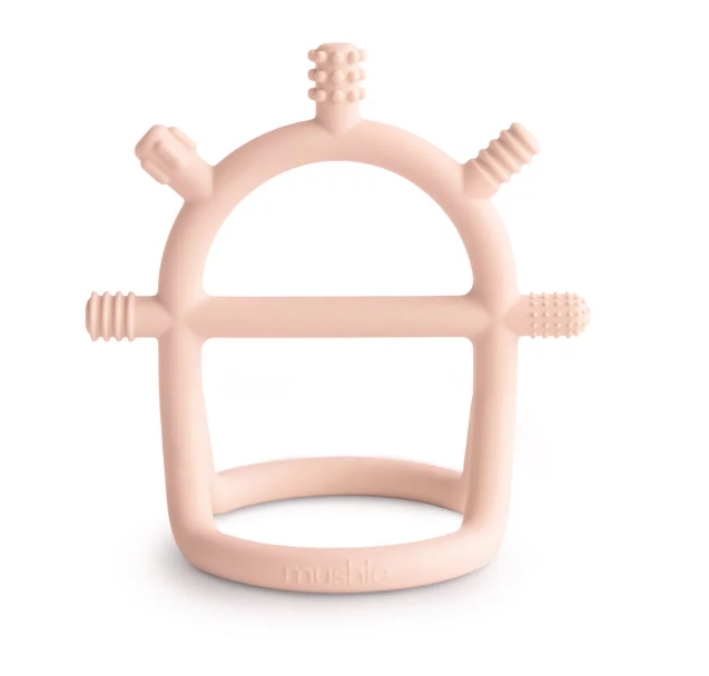 Mushie No-Drop Sensory Teether