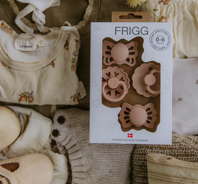 FRIGG Baby's First Pacifier - 4-Pack