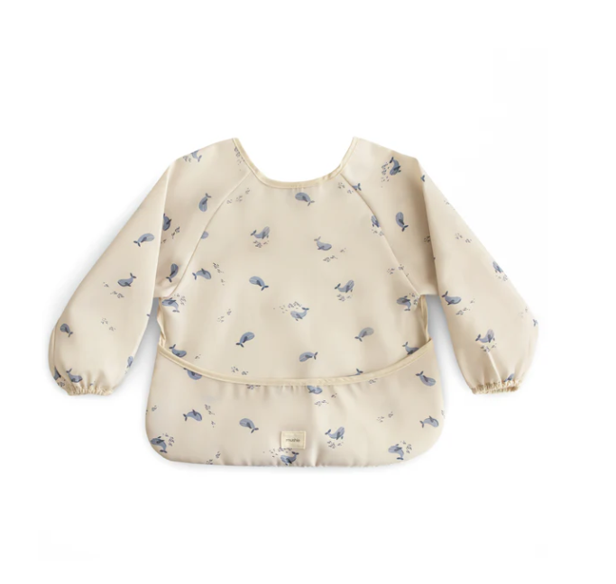 Mushie Long Sleeve Bib
