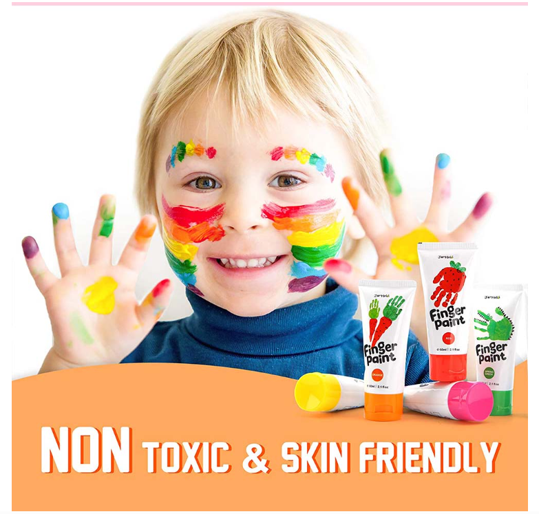 Jar Meló Non-Toxic Finger Paint (6)