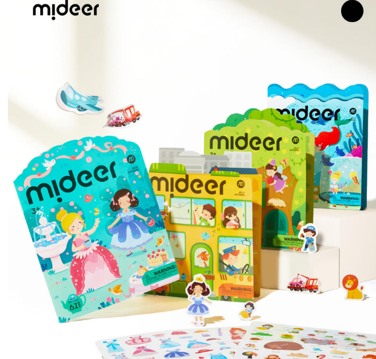 Mideer Reusable Sticker Set - Incredible Aquarium