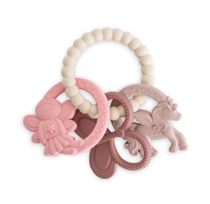 Mushie Teething Rings