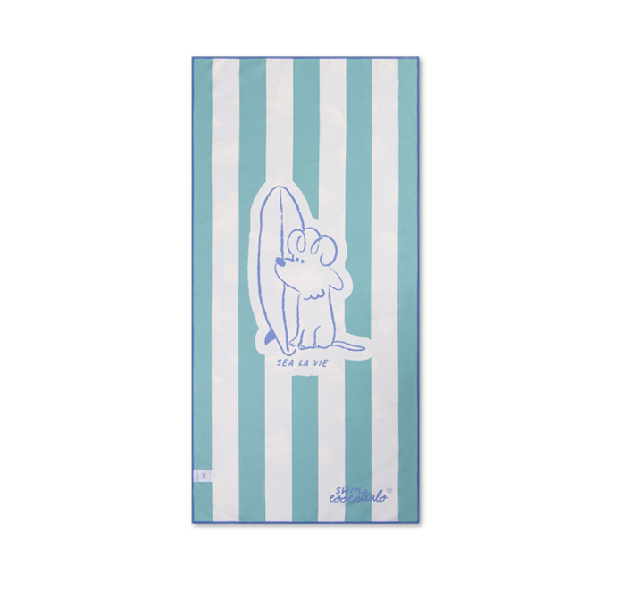 Swim Essentials: Microfiber Beach Towel - Surf Dogs