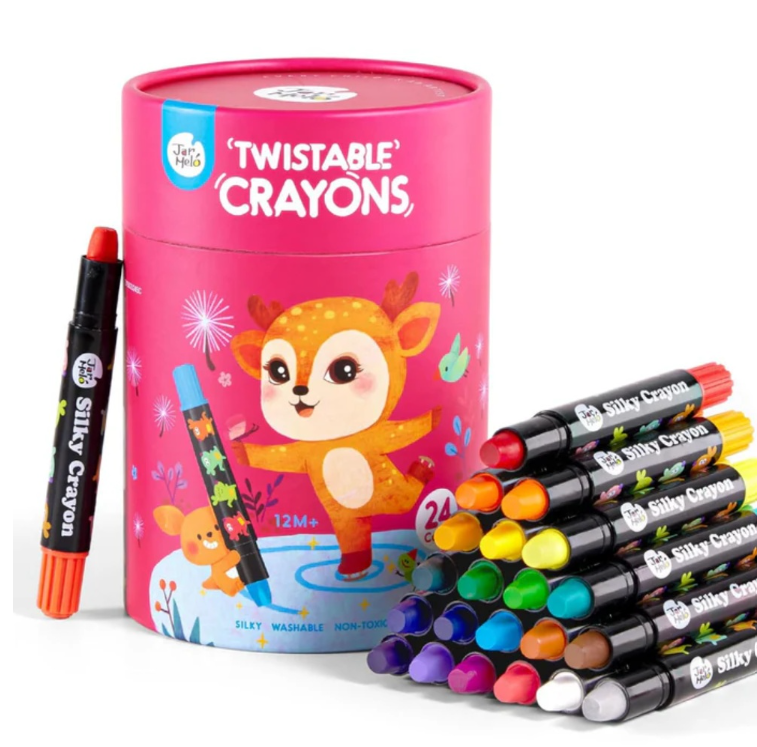 Jar Meló Twistable Silky Crayons