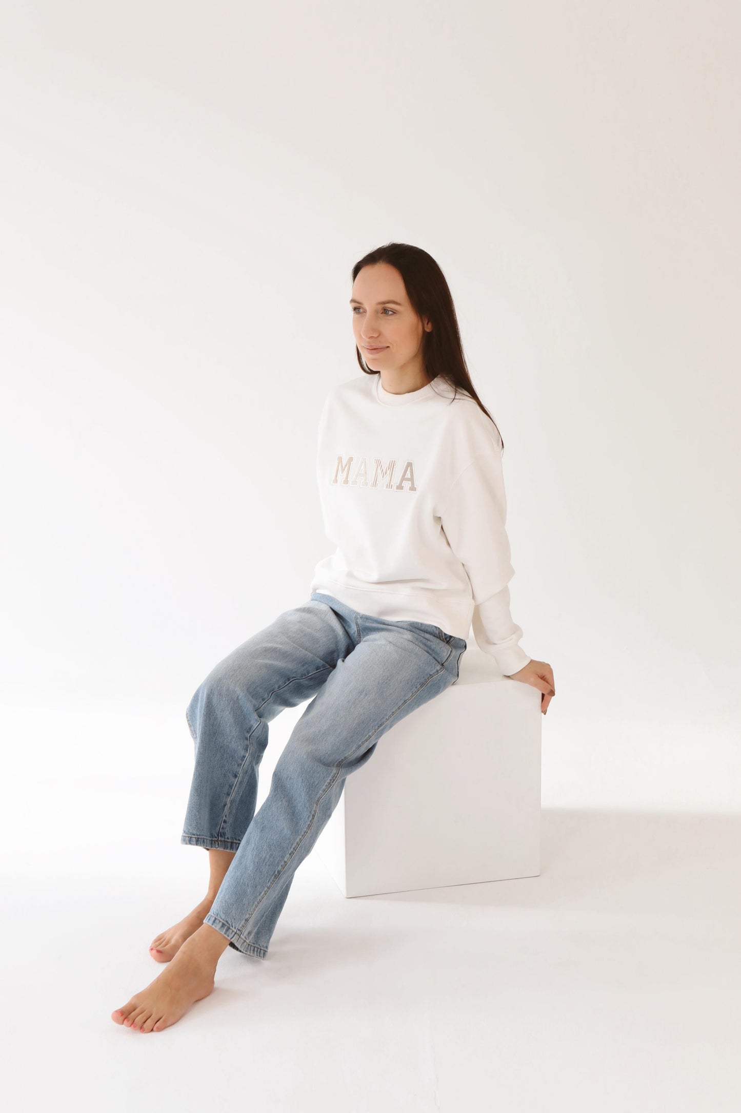 MAMA Sweater - made with keepsake clothing