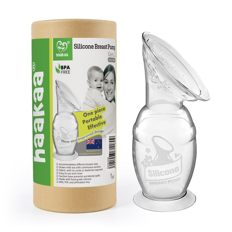Haakaa Silicone Breast Pump 100ml - Main Image