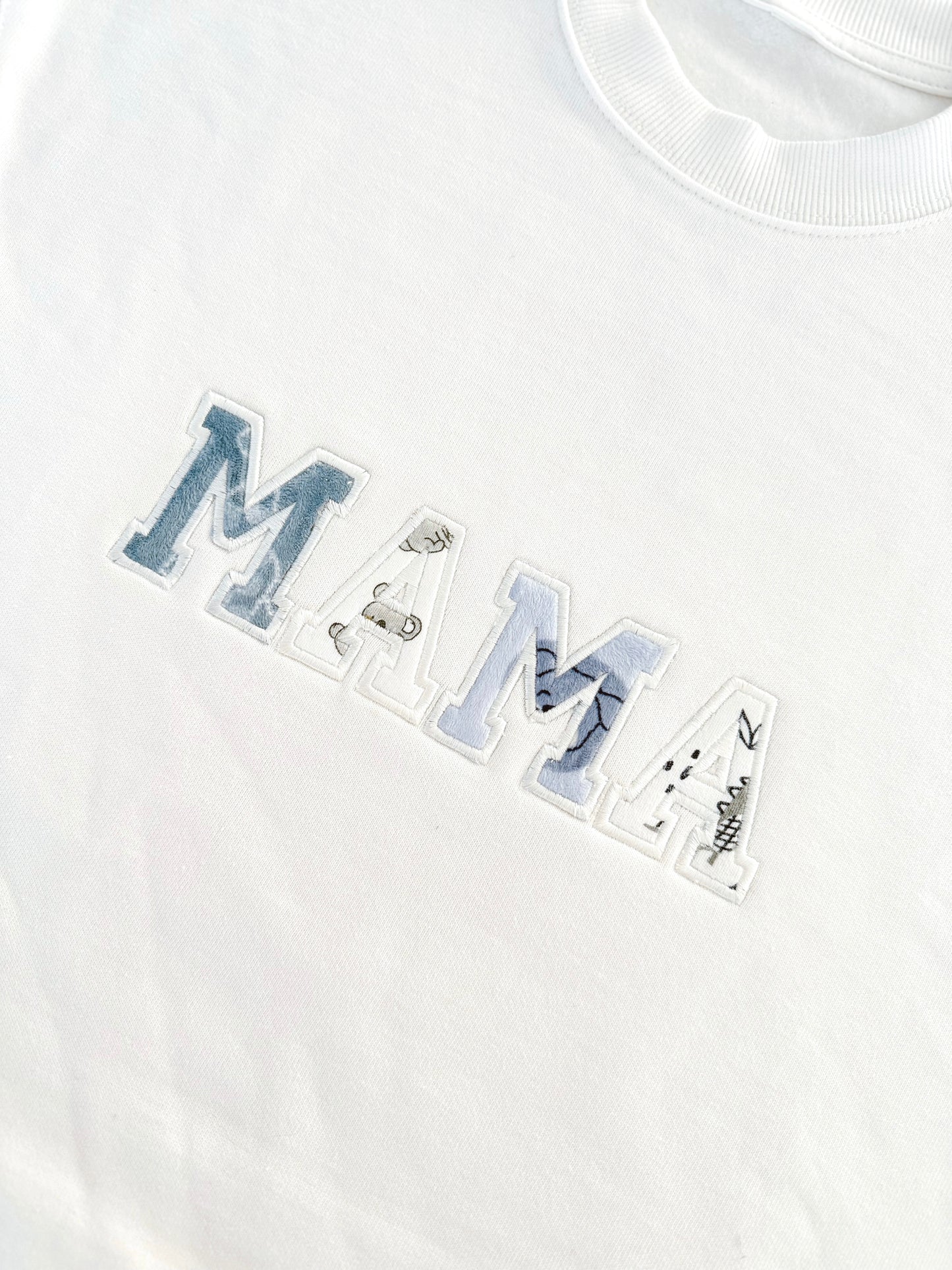 MAMA Sweater - made with keepsake clothing