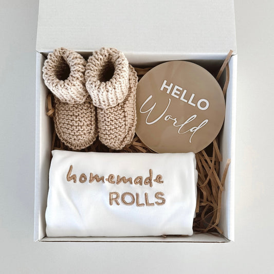 Mini Homemade Rolls Gift Box