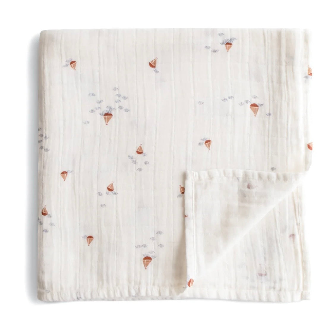 Mushie Organic Cotton Muslin Blanket