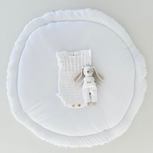 Luxe Bobble Playmat - White