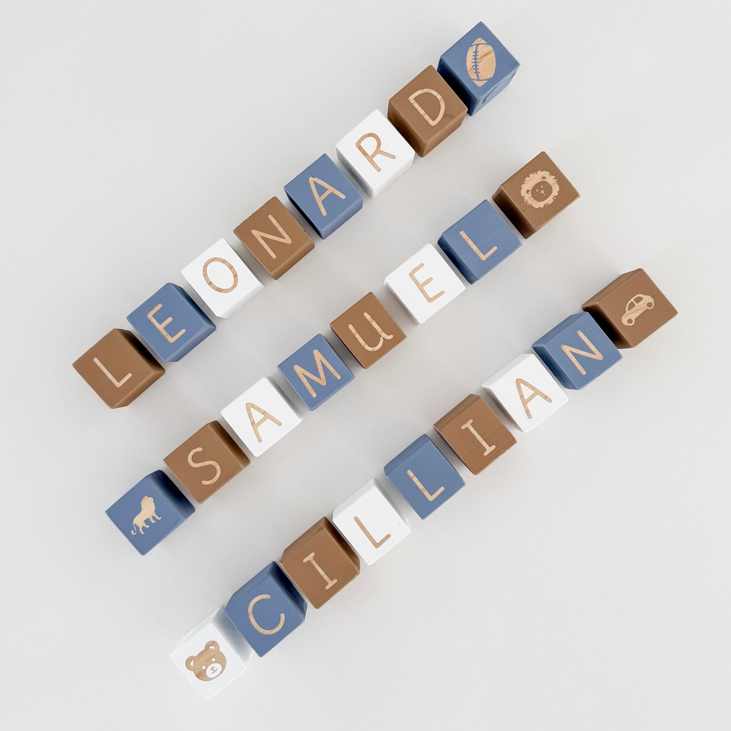 Bébé Wood Name Blocks