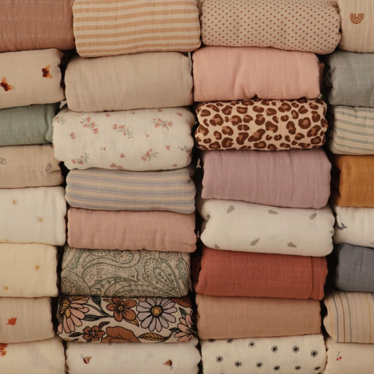 Mushie Organic Cotton Muslin Blanket