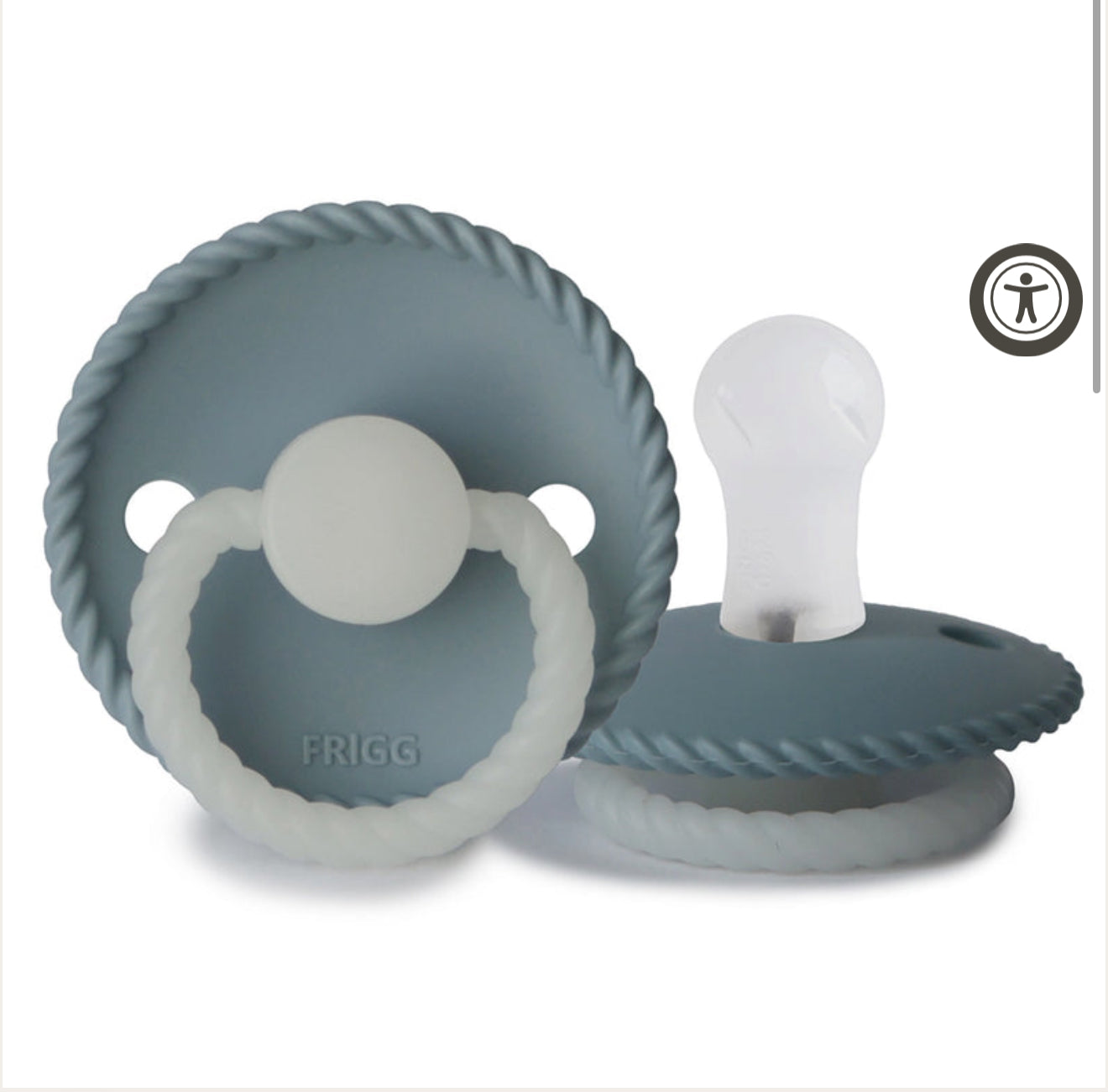 FRIGG Rope Pacifiers (Silicone)