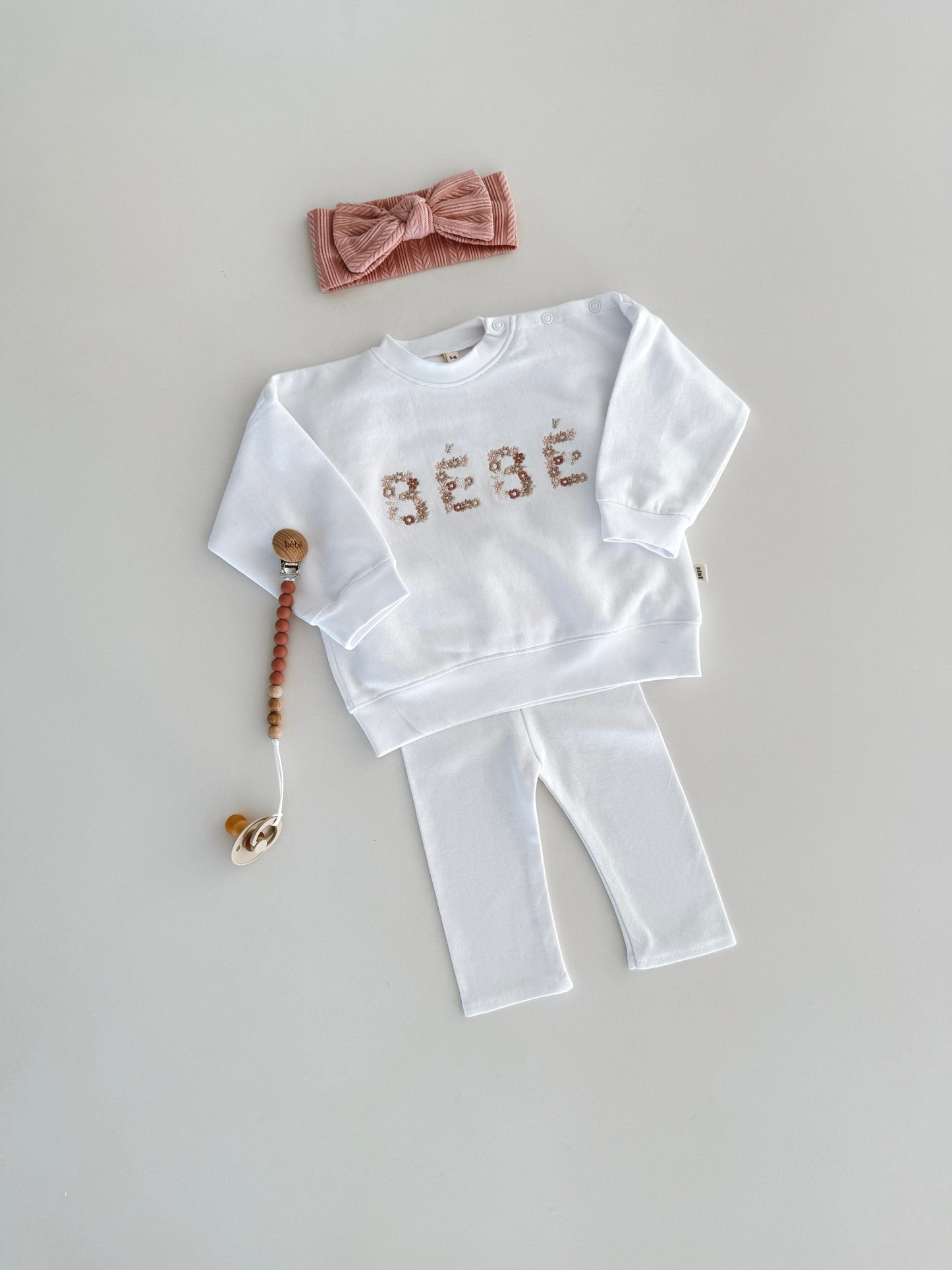 Floral Bébé Sweater