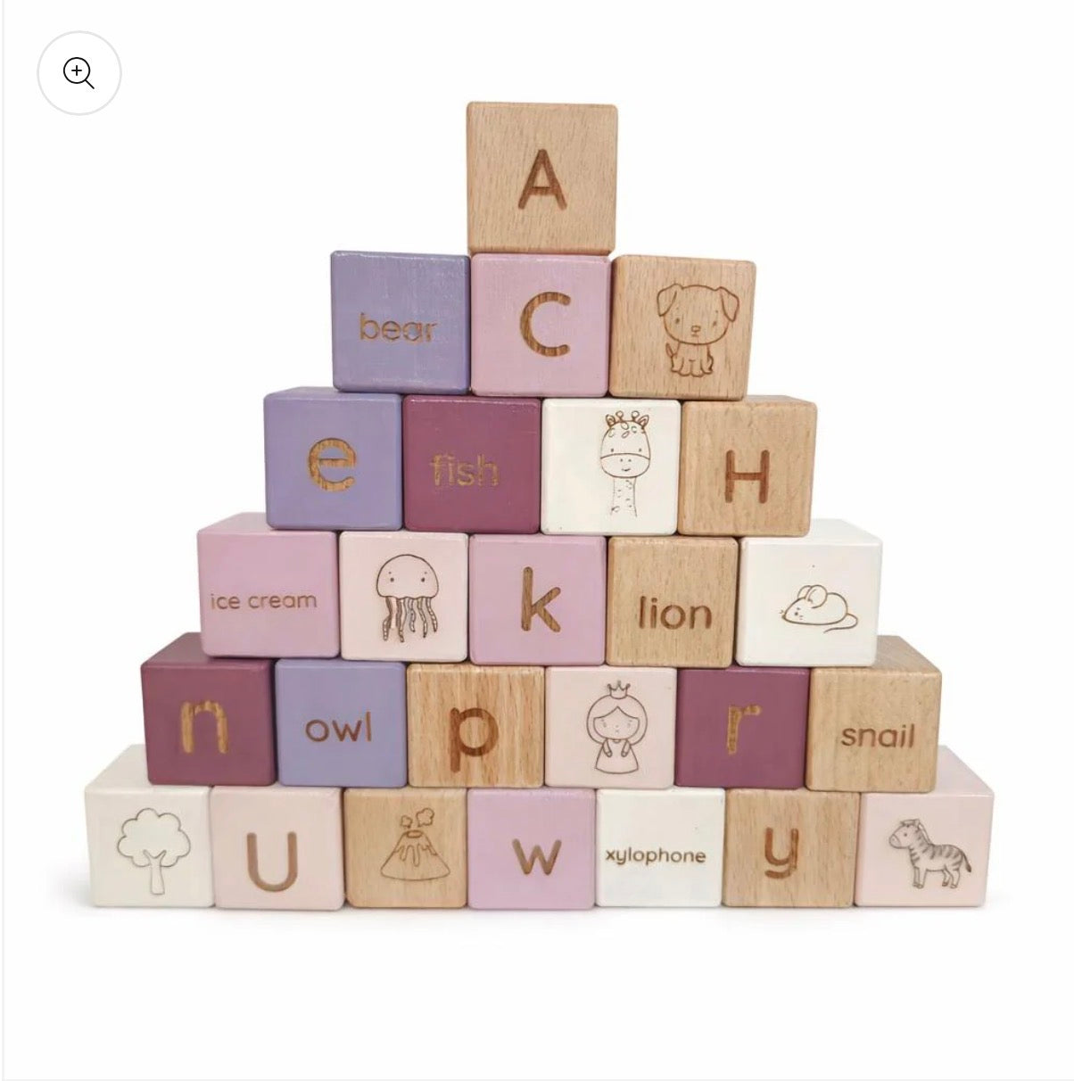 Timmy Toys Alphabet Building Blocks