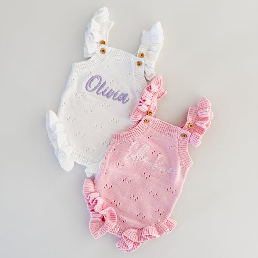 Elodie Name Romper