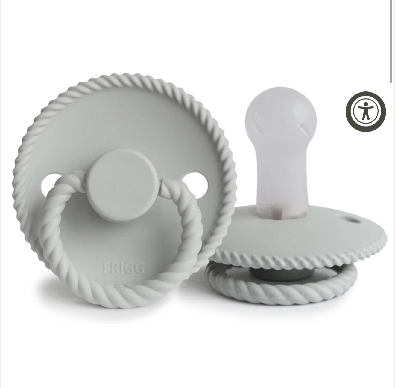 FRIGG Rope Pacifiers (Silicone)