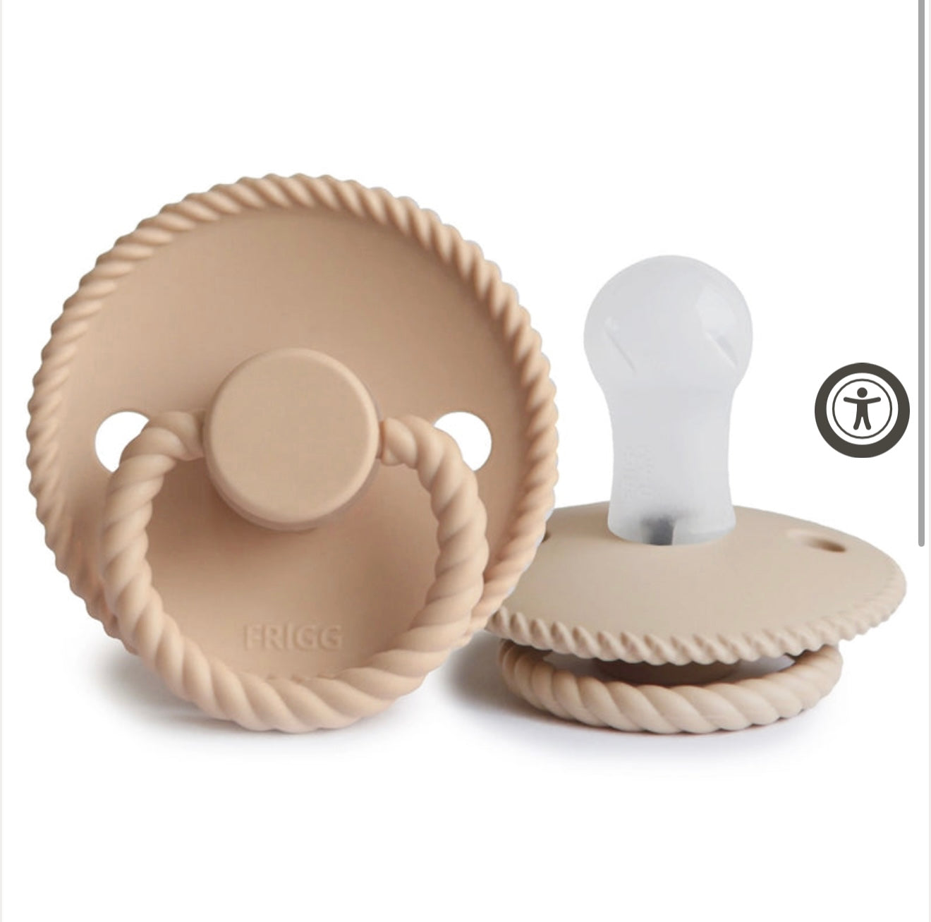 FRIGG Rope Pacifiers (Silicone)