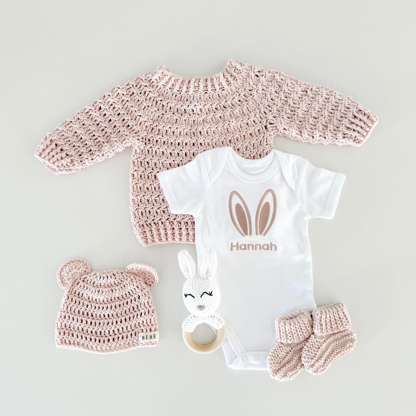 Easter Bunny Name Babygrow