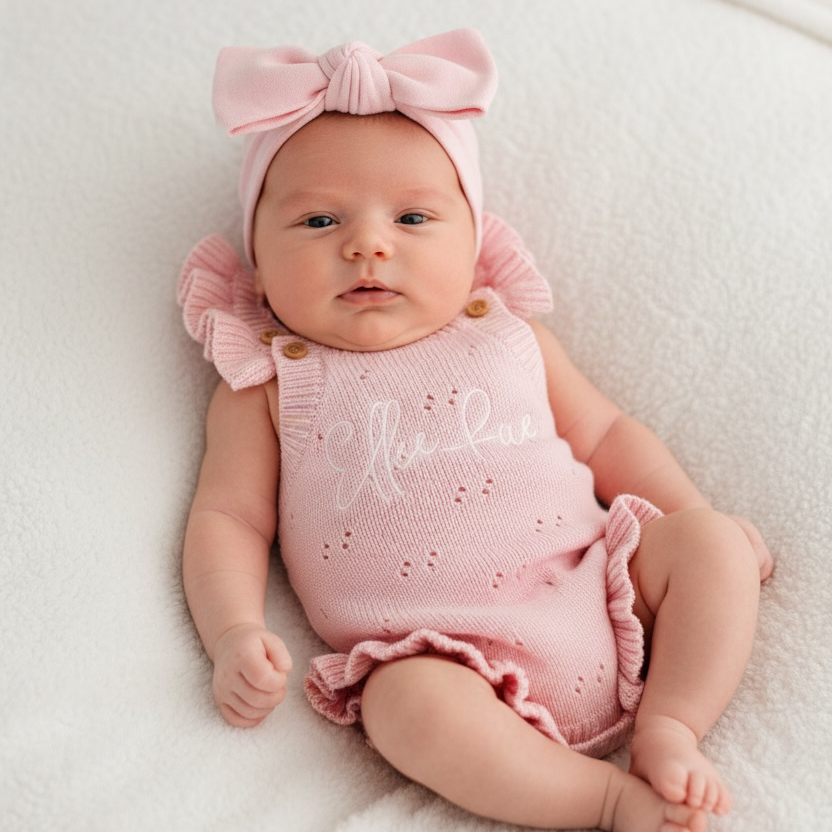Elodie Name Romper