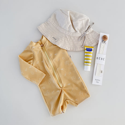 Sunny Seaside Swimsuit: UV Protected