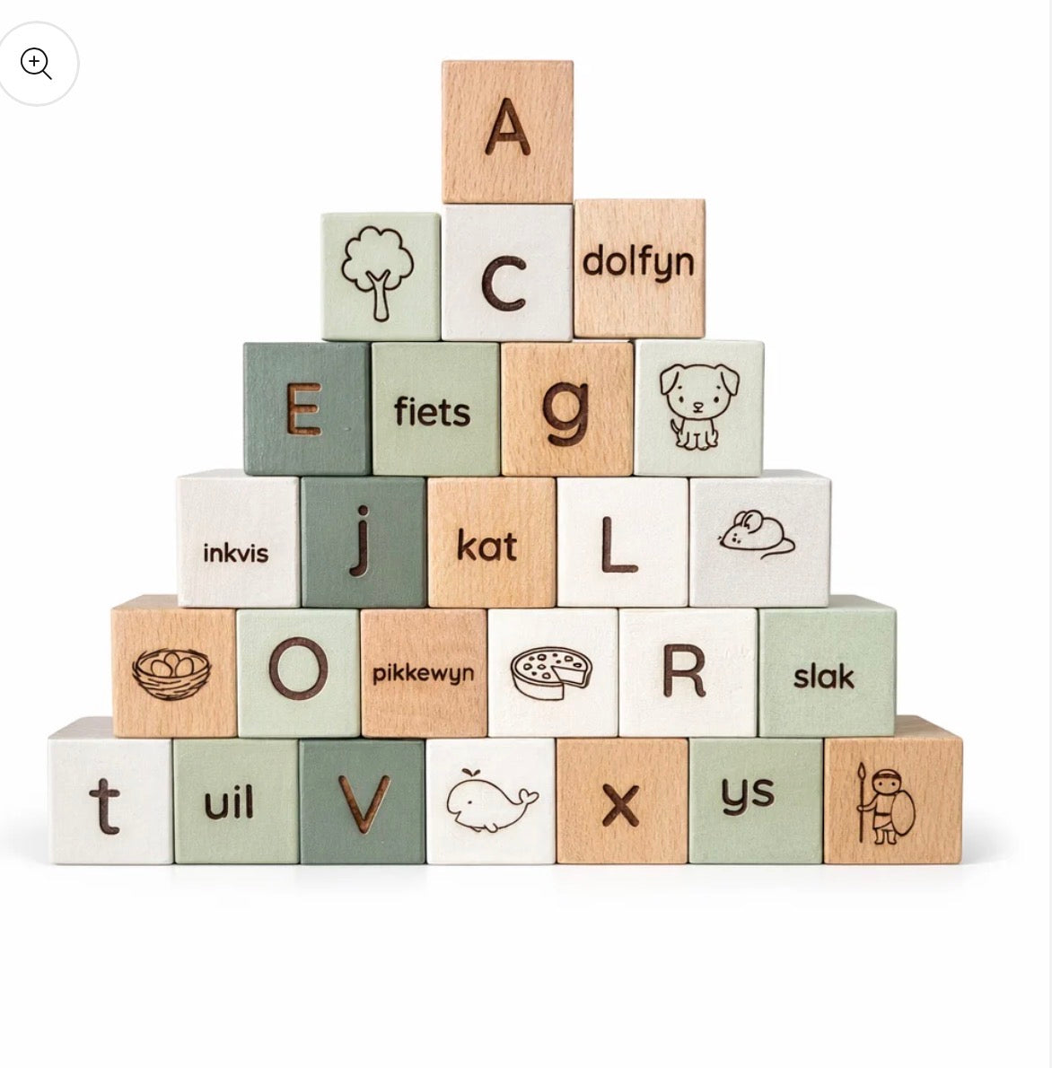 Timmy Toys Alphabet Building Blocks