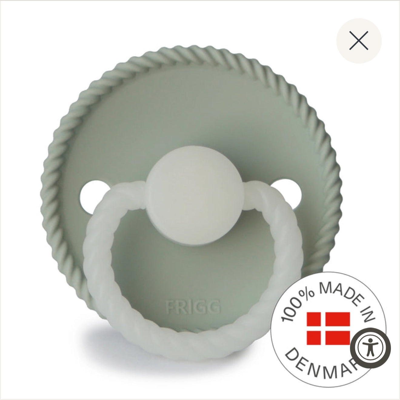 FRIGG Rope Pacifiers (Silicone)