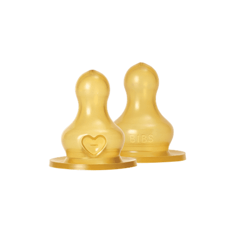 BIBS Bottle Teat LATEX 2-Pack's