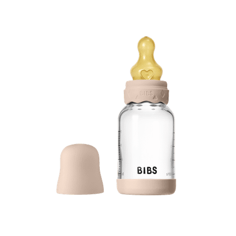 BIBS Baby GLASS Bottle: BOHEME