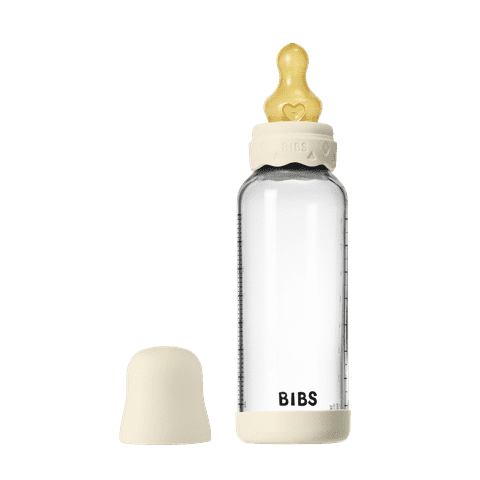 BIBS Baby GLASS Bottle: BOHEME