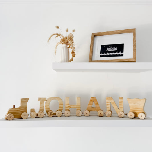 Grandpa's Toys: Keepsake Name Train